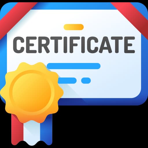 Industry-Recognized Certification Icon